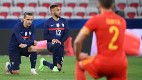 Antoine Griezmann avant France-Galles