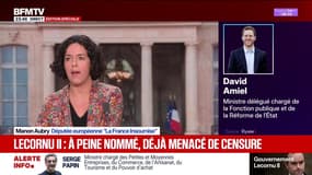 Nouveau gouvernement de Sébastien Lecornu: "Ils n'auront même pas le temps de déballer leurs cartons que la censure sera déjà tombée", déclare Manon Aubry, députée européenne (LFI)