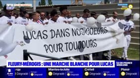 Fleury-Mérogis: une marche blanche pour Lucas, adolescent tué dans une rixe