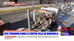 Marseille: une manifestation sauvage dans le centre-ville