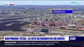 Nord: grève sur le site de la raffinerie Total à Mardyck