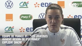 Equipe de France (F) : "Les joueuses avaient besoin de s'exprimer" explique Diacre