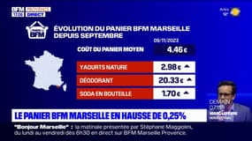 Panier des BFM: une légère hausse des prix de 0,25% à Marseille