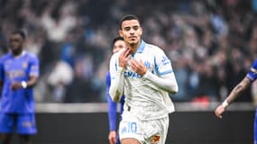 Mason Greenwood buteur pour l'OM au Vélodrome face à l'ASM, 14 décembre 2025