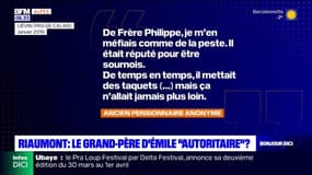 Disparition d'Emile: les souvenirs laissés par son grand-père à Riaumont