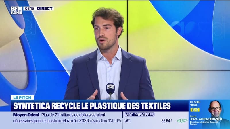 Le Pitch : Syntetica recycle le plastique des textiles - 21/04