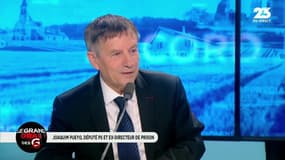 #GrandOral - "En France, la justice n'a pas les moyens de travailler !" @Joaquim_PUEYO, député PS de l'Orne et ancien directeur des prisons de Fleury-Merogis et de Fresnes #GGRMC
