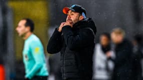 Roberto De Zerbi avec l'OM le 23 novembre 2024