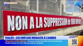 Cannes: 330 emplois sont menacés sur le site de Thalès