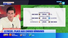 Ligue 1: l'OGC Nice va devoir enchaîner contre Lyon, Auxerre puis Monaco