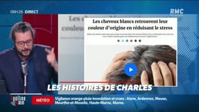 «Les histoires de Charles Magnien » : Classement des villes où il est moins cher de stationner, et une étude sur les cheveux blancs - 15/07