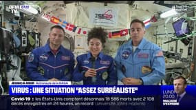Depuis l'ISS, cette astronaute américaine évoque une situation "assez surréaliste" avant son retour sur Terre