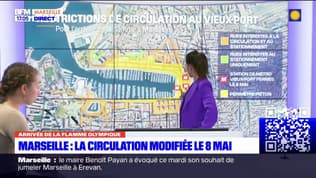 Marseille: la circulation perturbée le 8 mai pour l'arrivée de la flamme olympique