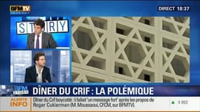 BFM Story: Le CFCM boycotte le dîner du Crif après les déclarations de Roger Cukierman - 23/02