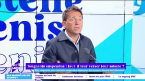 Soignants suspendus : faut-il leur verser leur salaire ? - 12/10