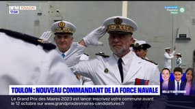Toulon: le vice-amiral d’escadre Christophe Cluzel nouveau commnandant de la Force d’action navale