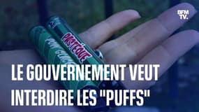  Le gouvernement veut interdire les cigarettes électroniques jetables " 