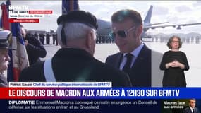 Vœux aux armées: Emmanuel Macron passe les troupes en revue