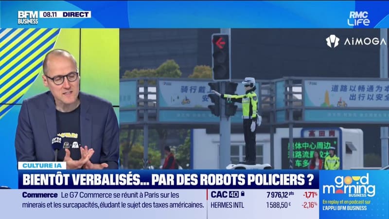 Bientôt verbalisés...par des robots policiers ?