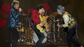 Les Rolling Stones en concert au Brésil en février 2016