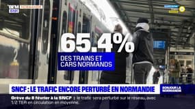 Normandie: le trafic à la SNCF encore perturbé ce mercredi par une grève