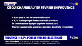 Provence: ce qui change au 1er février