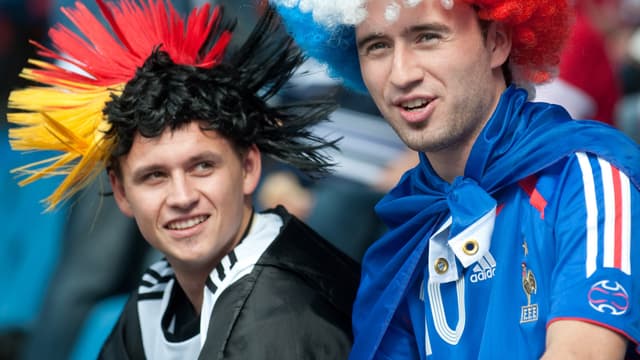 A Kehl, à la frontière franco-allemande, les supporters des deux équipes ont suivi le match ensemble (illustration).