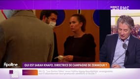 Le portrait de Poinca : qui est Sarah Knafo, directrice de campagne de Zemmour ? - 14/01