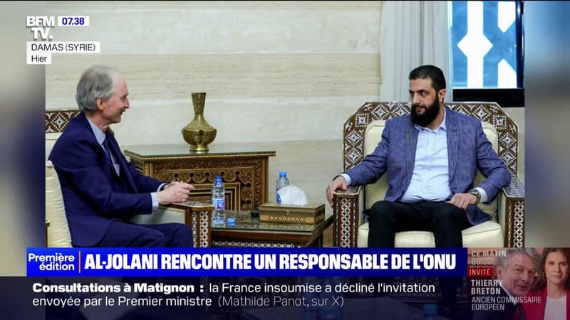 Syrie: Abou Mouhammad al-Jolani rencontre un responsable de l'ONU à Damas