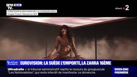 Eurovision : la Suède l'emporte, La Zarra 16ème - 14/05