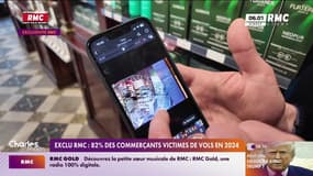 Exclu RMC: 82% des commerçants ont été victimes de vol en 2024 