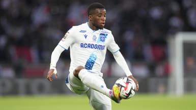 Hamed Junior Traoré avec Auxerre en Ligue 1, 17 mai 2025