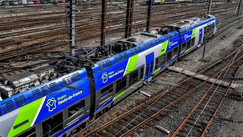 Un TER en gare de Lille Flandres (photo d'illustration)