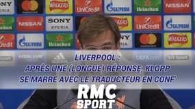 Liverpool : Après une (longue) réponse, Klopp se marre avec le traducteur en conf'