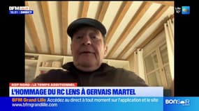 "C'était très émouvant": l'ancien président du RC Lens Gervais Martel a donné le coup d'envoi samedi