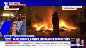 Sophie Binet (CGT): "On ira avec grand plaisir à l'Élysée si Emmanuel Macron retire sa réforme"