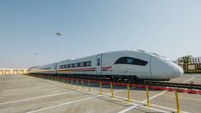 Le train à grande vitesse Velaro de Siemens pour l'Egypte