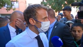 Emmanuel Macron a entamé ce mercredi son déplacement de trois jours dans la cité phocéenne.