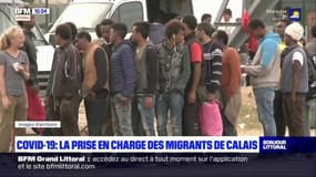 Coronavirus: comment les migrants de Calais sont-ils pris en charge ? 