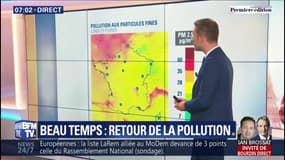 Avec le beau temps, la pollution fait aussi son retour