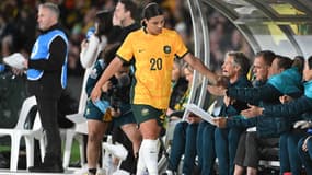 Sam Kerr avec l'Australie, le 14 juillet 2023