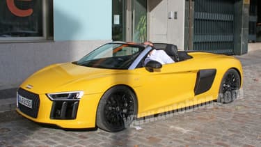 La R8 Spyder est vraisemblablement la voiture photographiée ce mois-ci, en Espagne. L'annonce officielle du modèle semble de plus en plus proche.