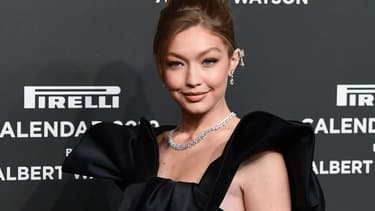 Le mannequin Gigi Hadid en décembre 2018