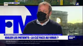 "Il faut discuter avec les malades plutôt que leur imposer les choses", explique Renaud Piarroux, chef de service à l'hôpital de la Pitié-Salpêtrière 