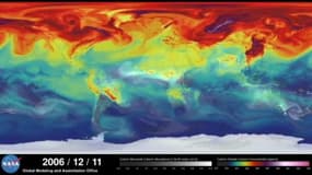 La Nasa modélise la circulation de CO2 sur Terre