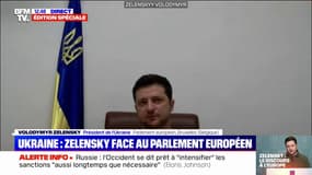 Volodymyr Zelensky: "Je me réjouis de voir cet esprit d'union au sein de l'UE"