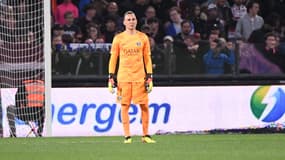 Keylor Navas lors de son dernier match avec le PSG à Metz (0-2, L1), le 19 mai 2024