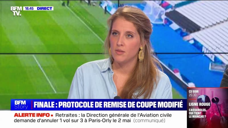 Coupe de France: la remise du trophée se fera dans les tribunes, sur demande de l'Élysée