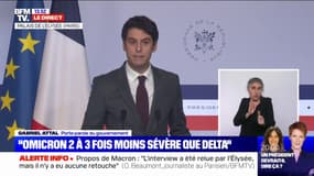 Gabriel Attal: "Près de 53 millions de Français ont reçu une dose de vaccin et 25 millions ont reçu une dose de rappel"