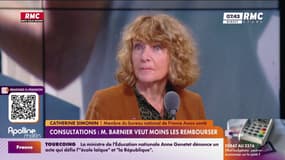 Diminution des remboursements médicaux : "Les indépendants et les salariés vont en payer le plus lourd tribut", déplore Catherine Simonin